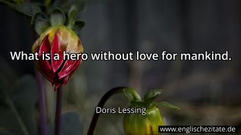 Englisches Zitat von Doris Lessing als Bild