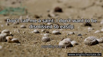 Englisches Zitat von Dorothy Day als Bild