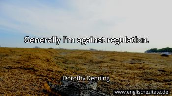 Englisches Zitat von Dorothy Denning als Bild
