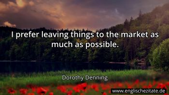 Englisches Zitat von Dorothy Denning als Bild