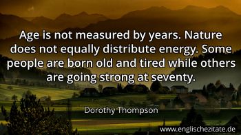 Englisches Zitat von Dorothy Thompson als Bild