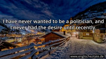 Englisches Zitat von Doug Hoffman als Bild