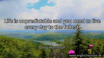Englisches Zitat von Doug Hutchison als Bild