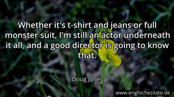 Englisches Zitat von Doug Jones als Bild