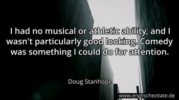 Englisches Zitat von Doug Stanhope als Bild