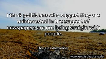 Englisches Zitat von Douglas Alexander als Bild