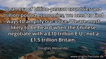 Englisches Zitat von Douglas Alexander als Bild