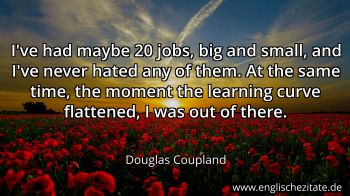 Englisches Zitat von Douglas Coupland als Bild