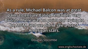 Englisches Zitat von Douglas Slocombe als Bild