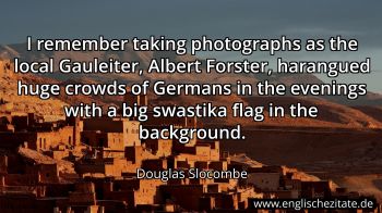 Englisches Zitat von Douglas Slocombe als Bild