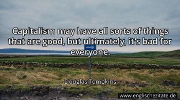 Englisches Zitat von Douglas Tompkins als Bild