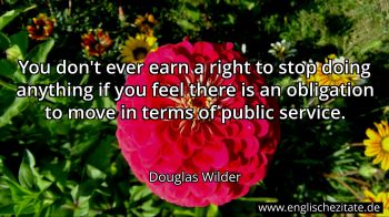 Englisches Zitat von Douglas Wilder als Bild