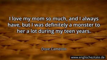 Englisches Zitat von Dove Cameron als Bild