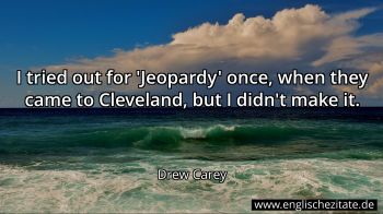 Englisches Zitat von Drew Carey als Bild