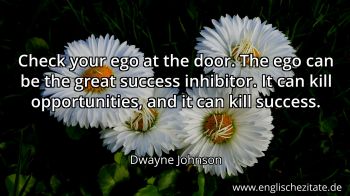 Englisches Zitat von Dwayne Johnson als Bild