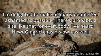 Englisches Zitat von Dylan Moran als Bild
