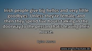 Englisches Zitat von Dylan Moran als Bild
