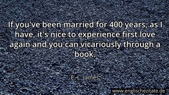 Englisches Zitat von E. L. James als Bild