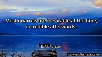 Englisches Zitat von E. M. Forster als Bild