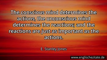 Englisches Zitat von E. Stanley Jones als Bild