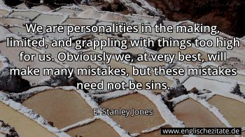 Englisches Zitat von E. Stanley Jones als Bild
