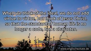 Englisches Zitat von E. Stanley Jones als Bild