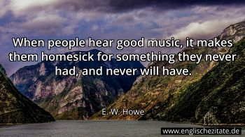 Englisches Zitat von E. W. Howe als Bild