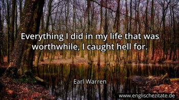 Englisches Zitat von Earl Warren als Bild