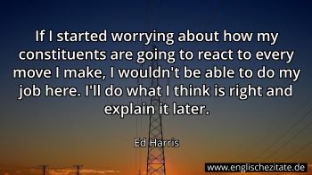 Englisches Zitat von Ed Harris als Bild
