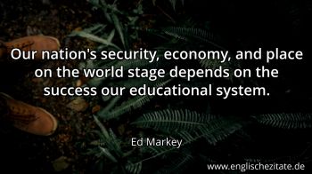 Englisches Zitat von Ed Markey als Bild