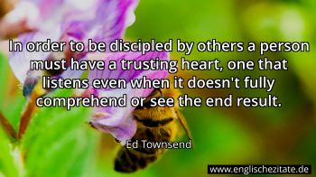 Englisches Zitat von Ed Townsend als Bild