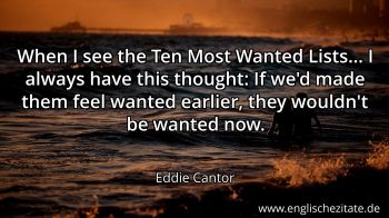 Englisches Zitat von Eddie Cantor als Bild