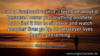 Englisches Zitat von Eddie Kaye Thomas als Bild