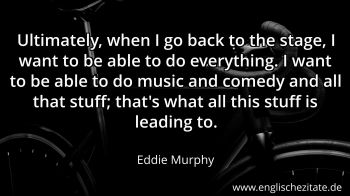 Englisches Zitat von Eddie Murphy als Bild
