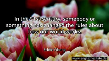 Englisches Zitat von Eddie Obeng als Bild