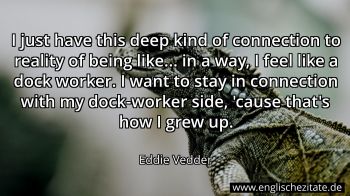 Englisches Zitat von Eddie Vedder als Bild
