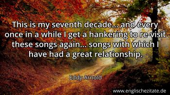 Englisches Zitat von Eddy Arnold als Bild