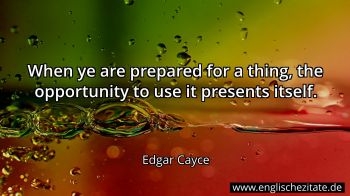Englisches Zitat von Edgar Cayce als Bild