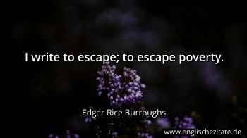 Englisches Zitat von Edgar Rice Burroughs als Bild