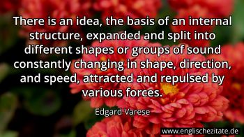 Englisches Zitat von Edgard Varese als Bild