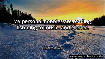 Englisches Zitat von Edith Sitwell als Bild