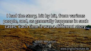 Englisches Zitat von Edith Wharton als Bild