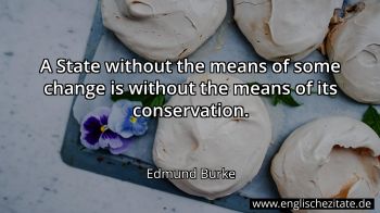 Englisches Zitat von Edmund Burke als Bild