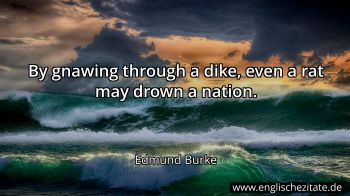 Englisches Zitat von Edmund Burke als Bild