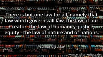 Englisches Zitat von Edmund Burke als Bild
