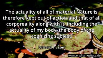 Englisches Zitat von Edmund Husserl als Bild