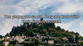 Englisches Zitat von Edna St. Vincent Millay als Bild