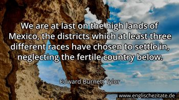 Englisches Zitat von Edward Burnett Tylor als Bild