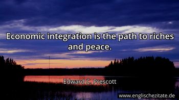 Englisches Zitat von Edward C. Prescott als Bild