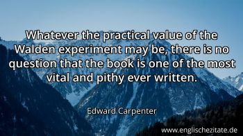 Englisches Zitat von Edward Carpenter als Bild
